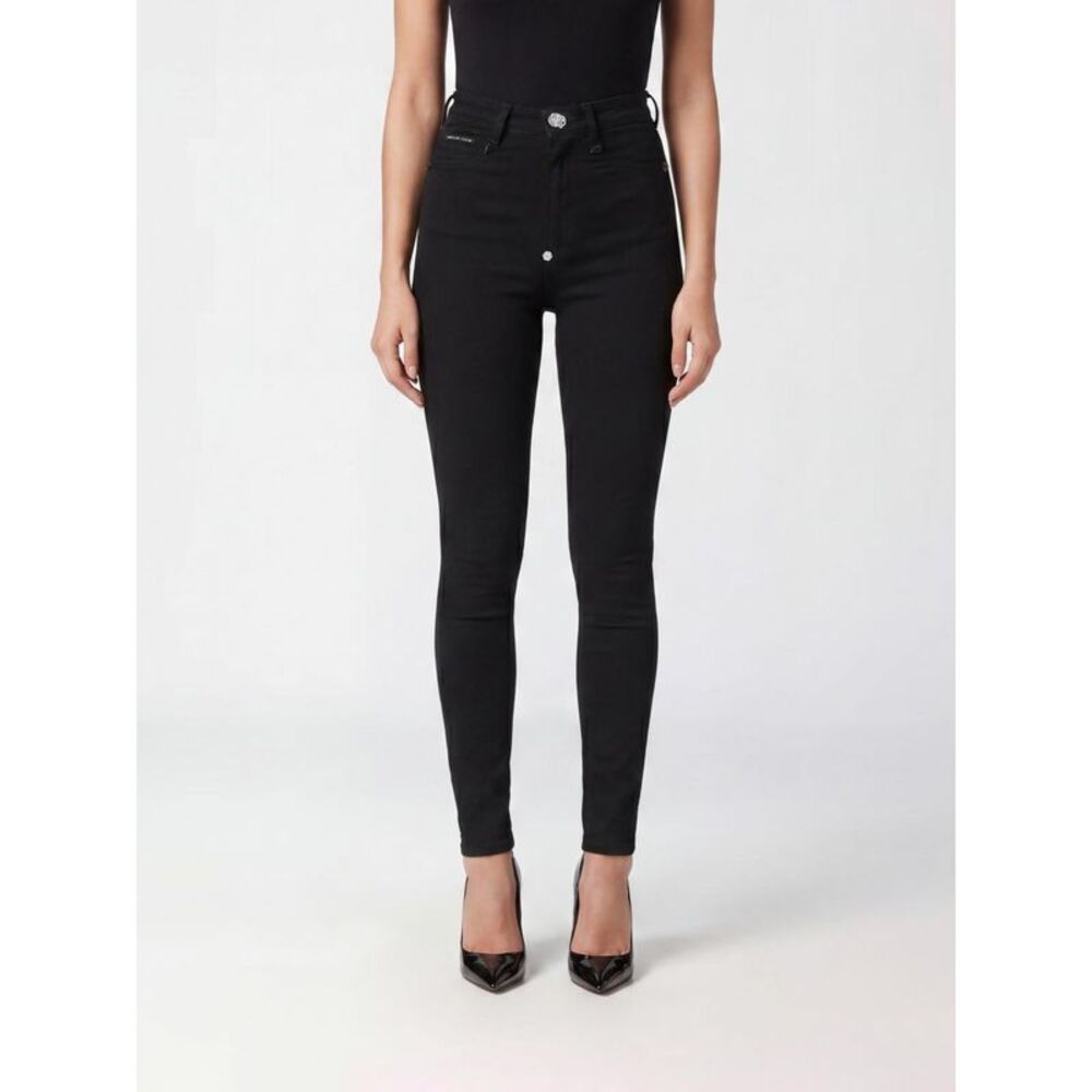 Philipp Plein Women Denim Skinny Fit Jeans Philipp Plein